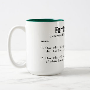 Feminist Killjoy Two-Tone Coffee Mug
