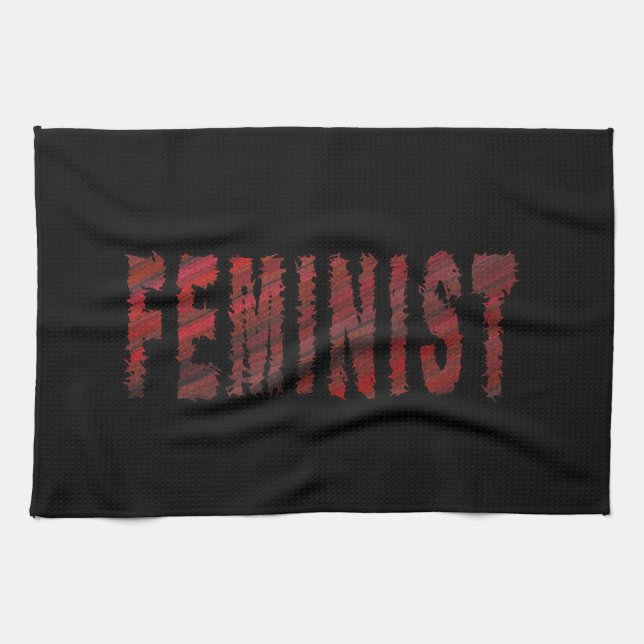 Feminist Kitchen Towel (Horizontal)