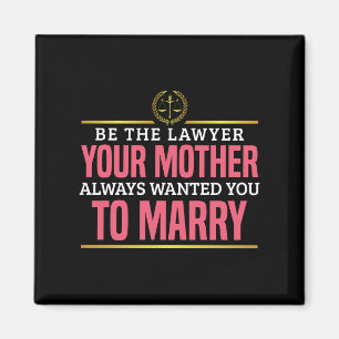 Feminist Lawyer Law-Grad Graduation Quote Magnet