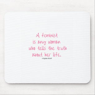 Feminist Mouse Pad