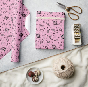 Feminist Pink Wrapping Paper