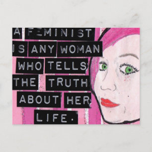 Feminist Postcard