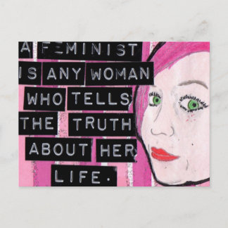 Feminist Postcard