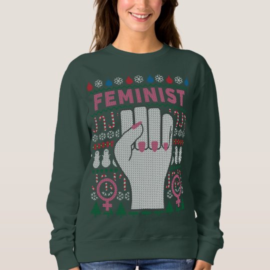 feminist christmas jumper