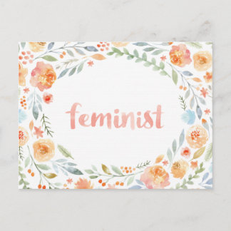 Feminist Print Postcard