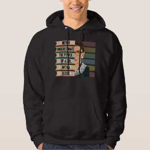 Feminist Ruth Bader Ginsburg RBG Quote Girl With B Hoodie