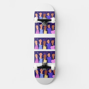 feminist skateboard deck