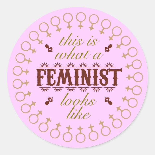 Feminist Sticker (Front)