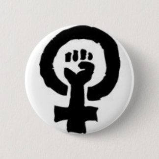Feminist Symbol 2 Inch Round Button