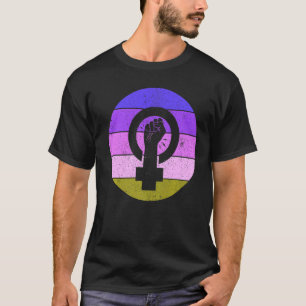 Feminist Symbol Female Equality Empowerment Femini T-Shirt