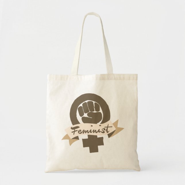 Feminist symbol tote bag (Front)