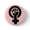 Feminist Symbol with Pink Background