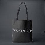 FEMINIST TOTE BAG<br><div class="desc">People will definitely give you crap about this bag.</div>