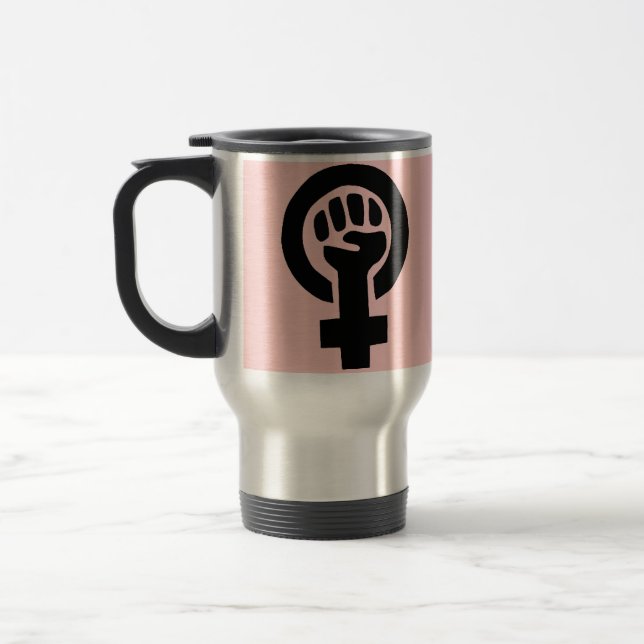 Feminist Travel Mug (Left)