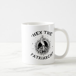Feminist Wicca Witch Hex The Patriarchy Witch-craf Coffee Mug