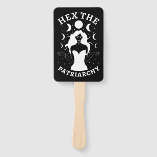 Feminist Witch - Hex The Patriarchy II Hand Fan