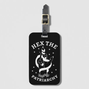 Feminist Witch - Hex The Patriarchy III Luggage Tag