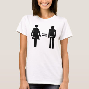 Feminist Women Are Equal To Men T-Shirt