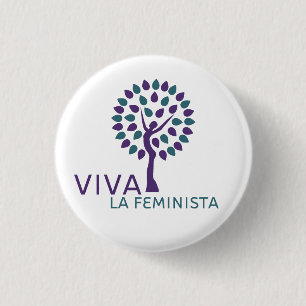 Feminista flair 1 inch round button