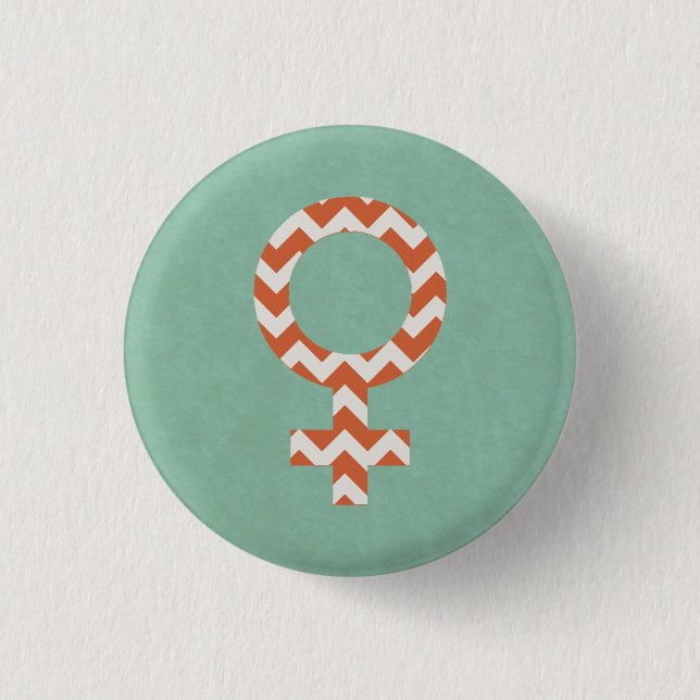 Femme 1 Inch Round Button (Front)