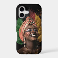 Femme africaine artistique