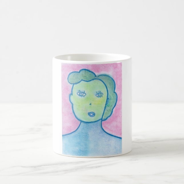 Femme Ambitieuse, Mug (Centre)