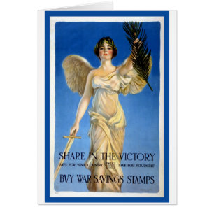 Femme ange patriotique vintage, achetez des bons d