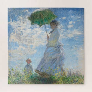 "FEMME AU PARASOL" PAR CLAUDE MONET PUZZLE
