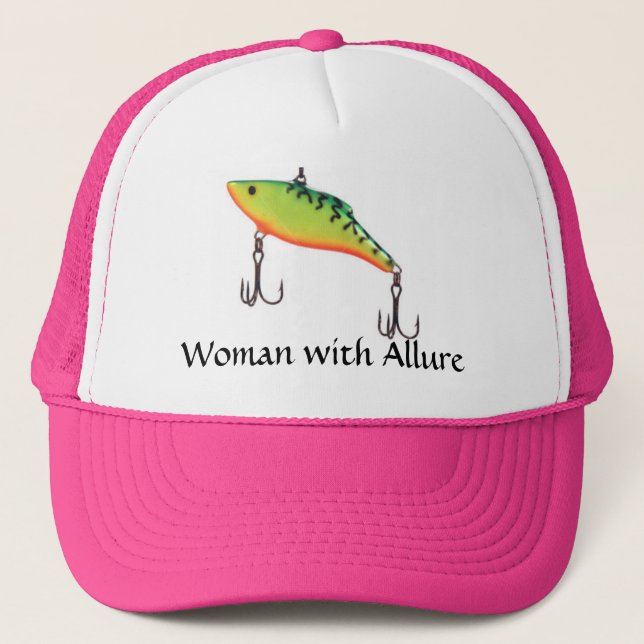 Femme avec Allure Sports Pêche Casquette (Devant)