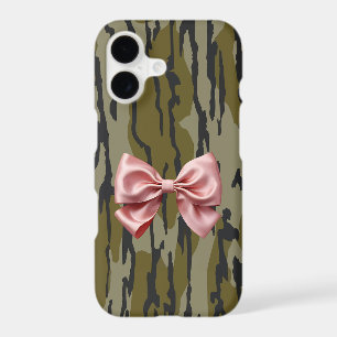Femme Bottomland Camo Cute Rose Ribbon Bow