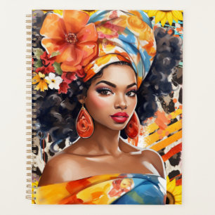 Femme chrétienne noire afro-américaine mélanine sœ