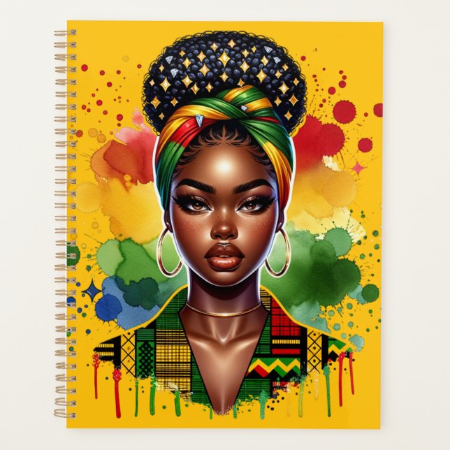 Femme chrétienne noire mélisse afro-américaine (Devant)