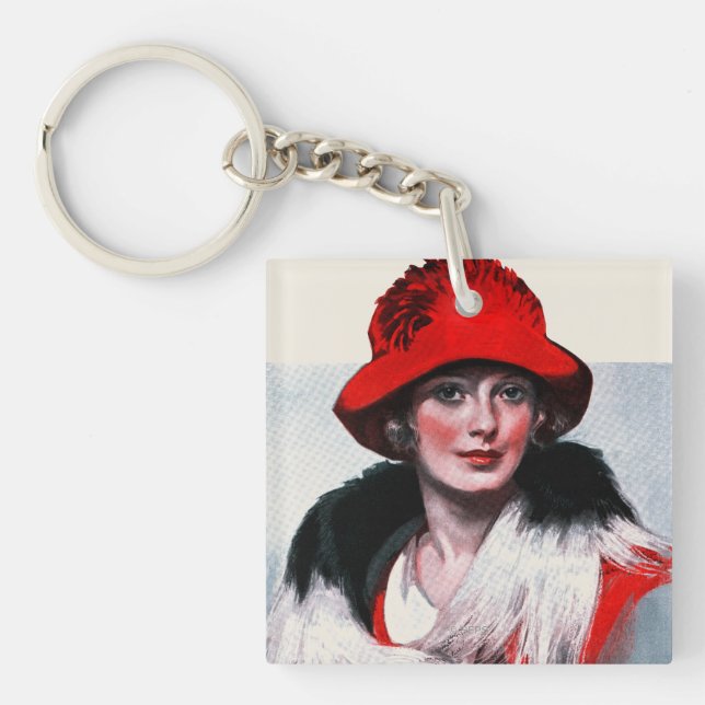 Femme dans Red Hat (Devant)
