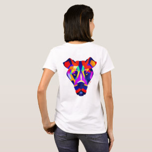 femme de chien d'Alexandre T-shirt blanc dos