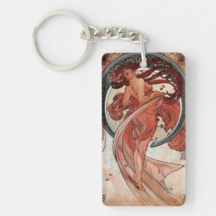 Femme de danse art déco nouveau Mucha