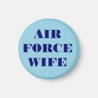 Femme de la Force aérienne Magnet