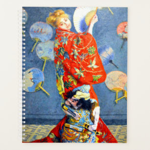 Femme de Monet en costume japonais