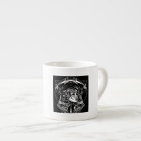 Femme de science-fiction Espresso Mug