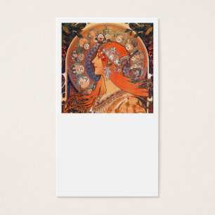 Femme de Zodiak par Mucha