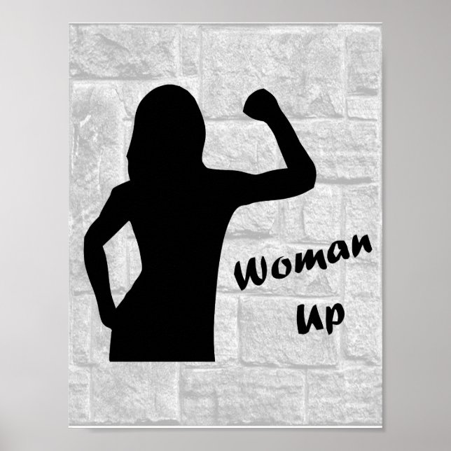 Femme debout - Posters de fitness pour femmes (Devant)