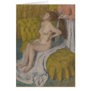 Femme d'Edgar Degas   faisant se peigner les