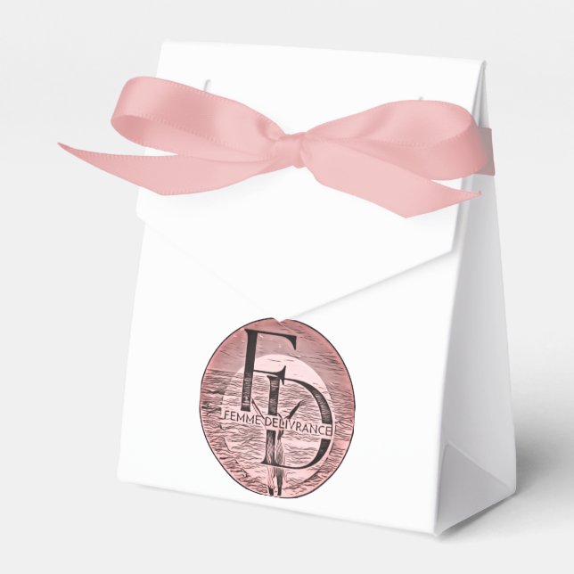 Femme Delivrance Favor Box (Front Side)