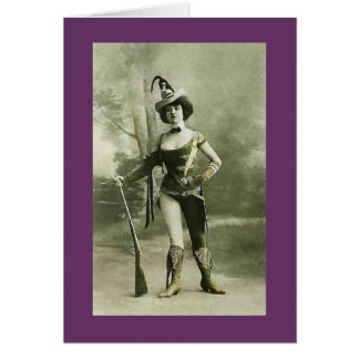 Femme d'époque en costume
