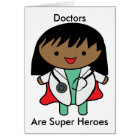 Femme Docteur Black Super Hero Personnaliser