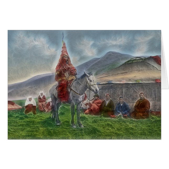 Femme du Kazakhstan (Devant horizontal)