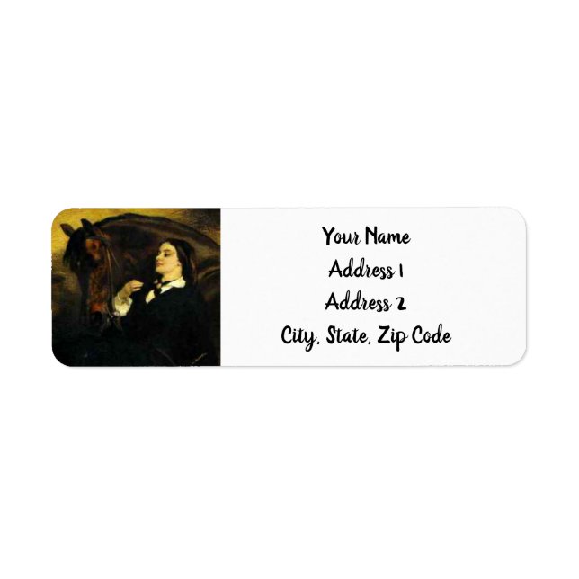 Femme et Cheval (Devant)