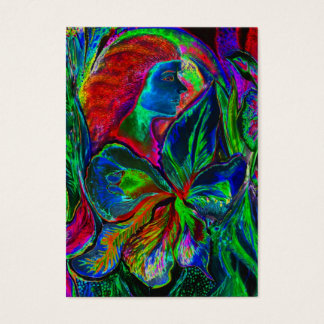 Femme et Fleur, Couleurs profondes (m4sol)