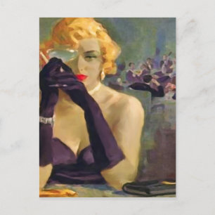 Femme Fatale - Carte postale / Invitations