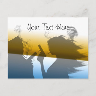 Femme Fatale - Double Trouble Post Card