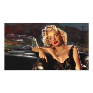 Femme Fatale Photo Print